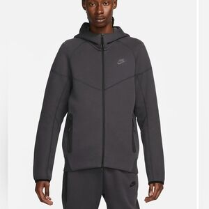 Nike Tech Fleece Windrunner grey anthracite black men's s small new